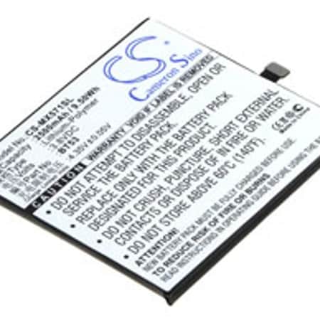Replacement For Meizu Bt53 Battery